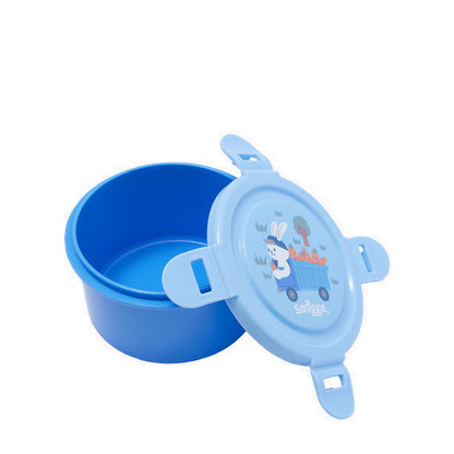 Smiggle Out & About Teeny Tiny Round Snack Container - IGL456743BLU