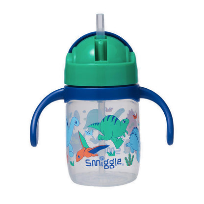 Smiggle Out & About Teeny Tiny Plastic Sippy Bottle  230ml - IGL456805NAV