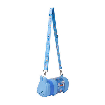 Smiggle Out & About Teeny Tiny Character Carry Drink Bottle With Strap - IGL456814BLU