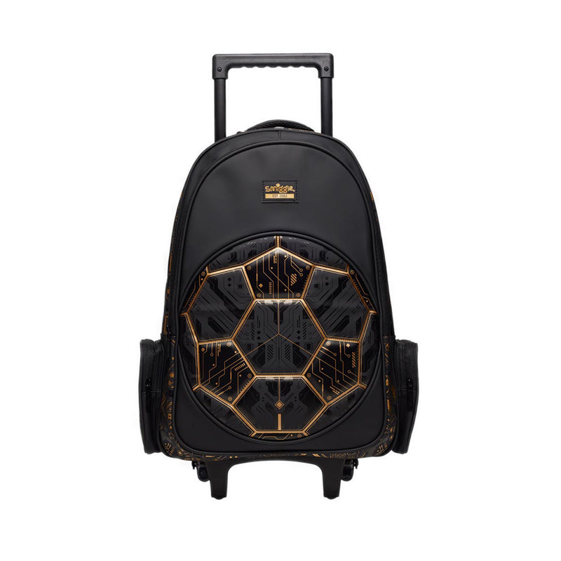 Smiggle Livewire Trolley Backpack With Light Up Wheels - IGL456879BLK