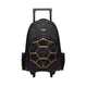Smiggle Livewire Trolley Backpack With Light Up Wheels - IGL456879BLK