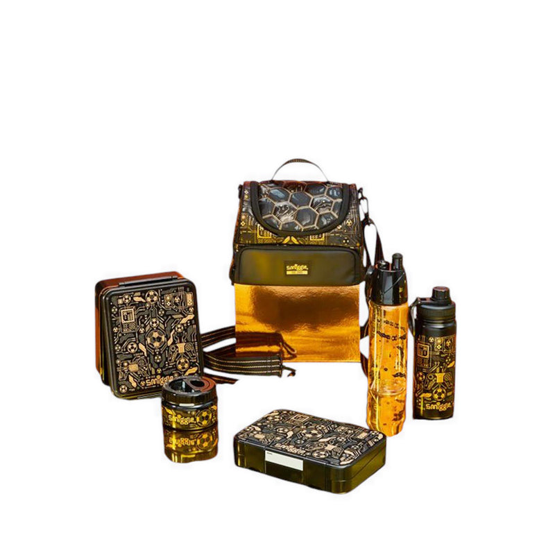 Smiggle Livewire Bottle Bag With Strap - IGL456899BLK