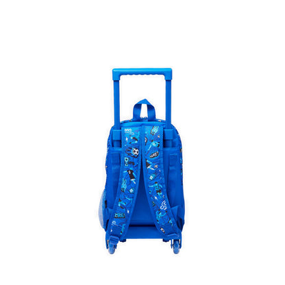 Smiggle Giggle 10 Trolley Backpack  - IGL456957BLU
