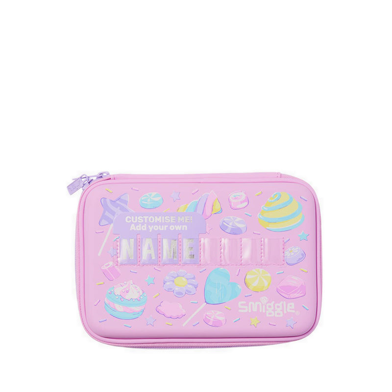 Smiggle Dreamland Hardtop ID Pencil Case - IGL456959PNK
