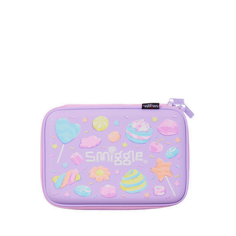 Smiggle Dreamland Hardtop ID Pencil Case - IGL456959PNK