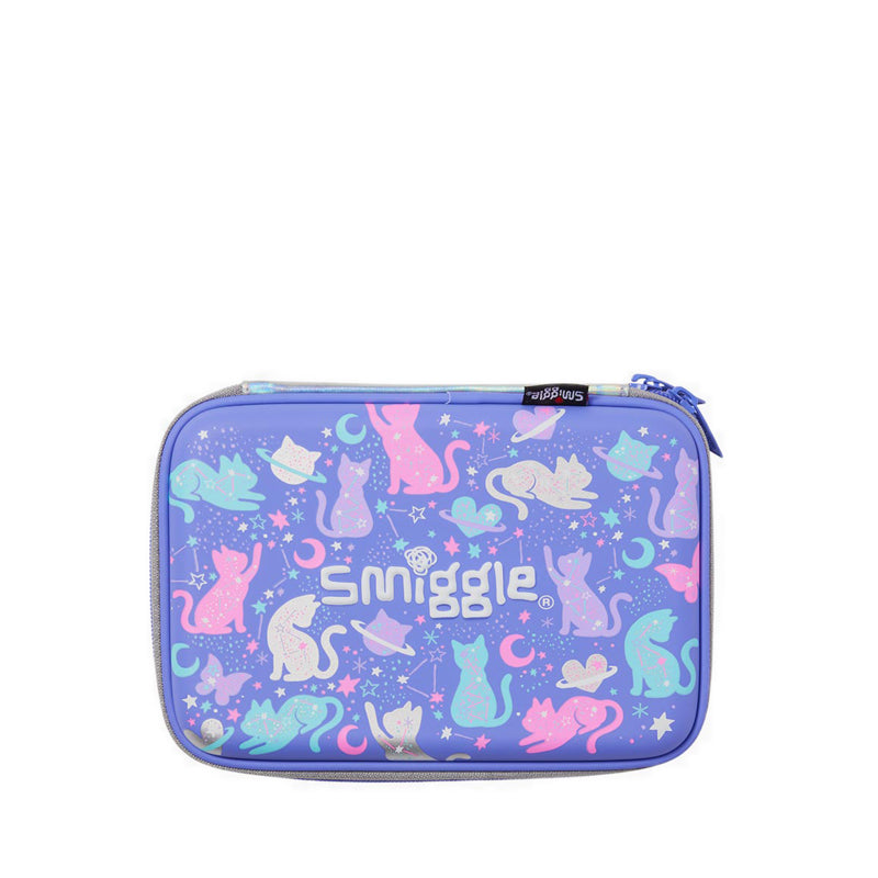 Smiggle Dreamland Hardtop ID Pencil Case - IGL456959SIL