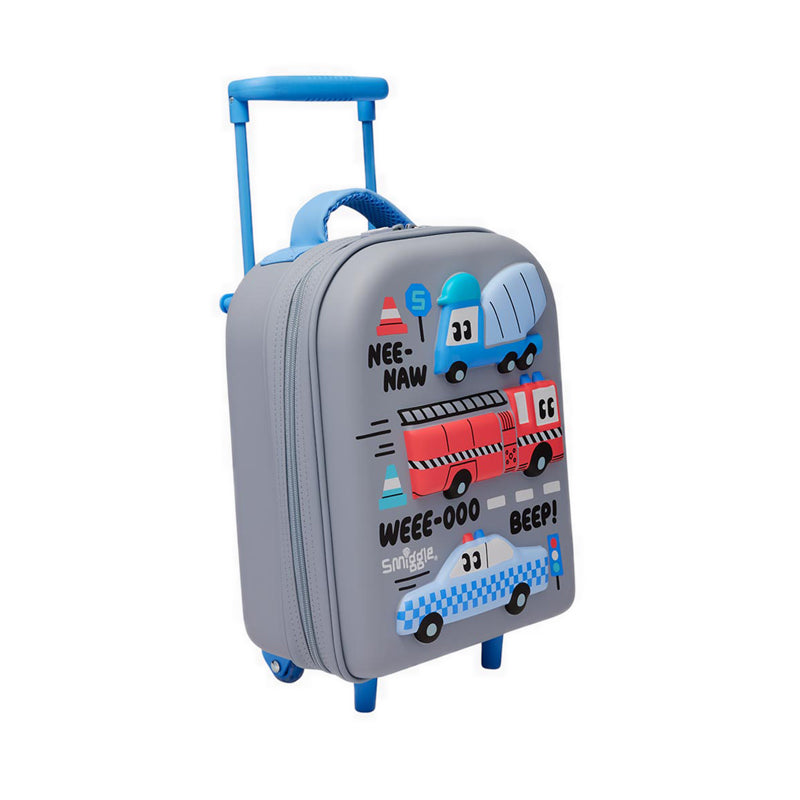 Smiggle Bag Trolley Htop Teeny Tiny Ready - IGL456964GRY