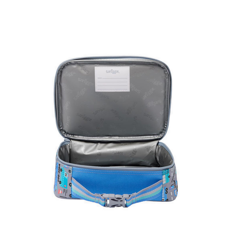 Smiggle Lunch Box Sq Teeny Tiny Ready - IGL456972GRY