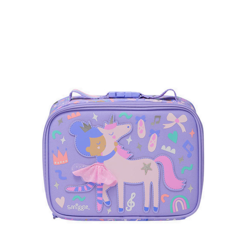 Smiggle Lunch Box Sq Teeny Tiny Ready - IGL456972LIL
