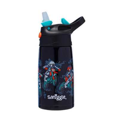 Smiggle Bottles Stl Flip Junior Adventurous Lf - IGL456992BLK