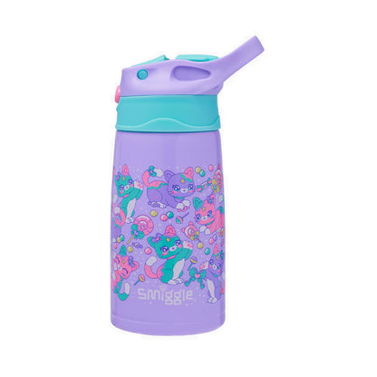 Smiggle Bottles Stl Flip Junior Adventurous Lf - IGL456992LIL
