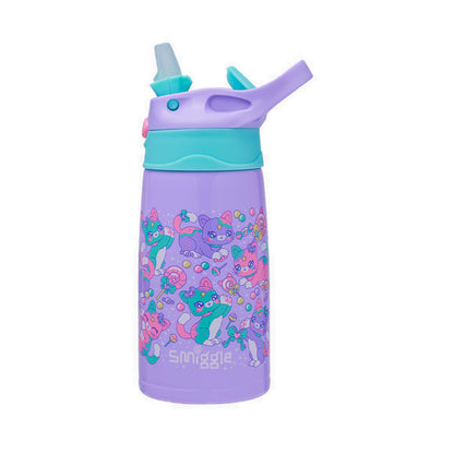 Smiggle Bottles Stl Flip Junior Adventurous Lf - IGL456992LIL