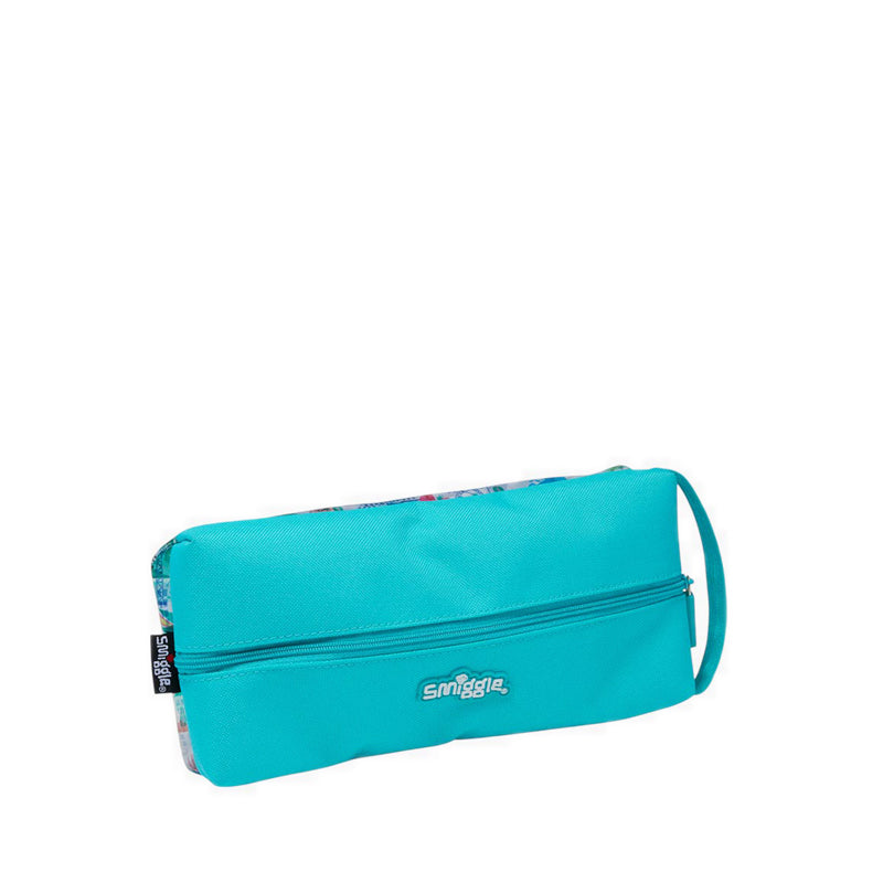 Smiggle Pencil Case Flip Zip Adventurous - IGL456994GRN