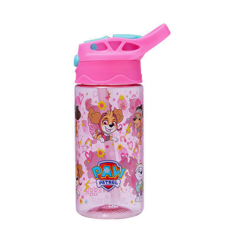 Smiggle Paw Patrol Junior Plastic Flip Drink Bottle 430 Ml - IGL456995PNK