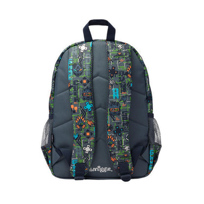 Smiggle Trailblazer Classic Attach Backpack - IGL456997GRY