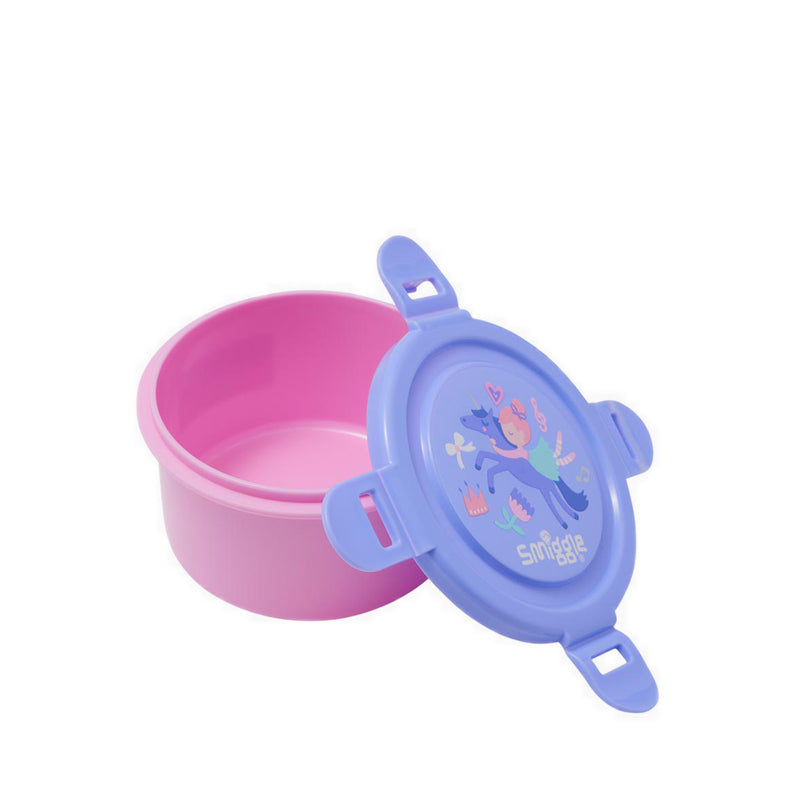 Smiggle Container Snack Round Ready - IGL457004LIL