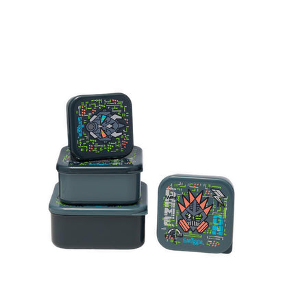 Smiggle Trailblazer 4 In 1 Containers - IGL457006GRY