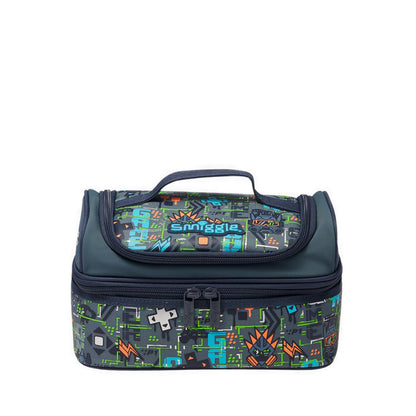 Smiggle Trailblazer Double Decker Lunchbox - IGL457020GRY
