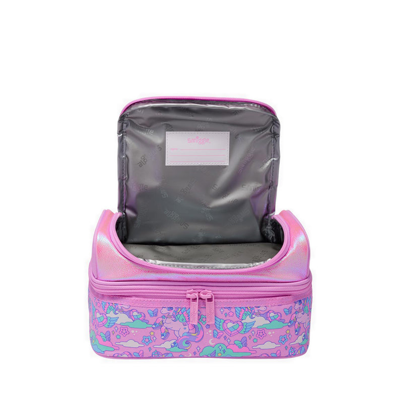 Smiggle Trailblazer Double Decker Lunchbox - IGL457020PNK