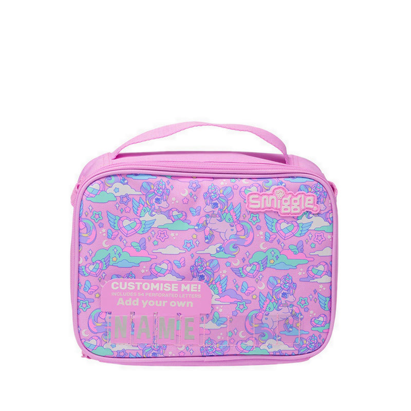 Smiggle Trailblazer Oblong Attach ID Lunchbox - IGL457021PNK