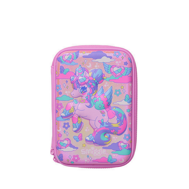 Smiggle Trailblazer Hardtop Character Pencil Case - IGL457060PNK