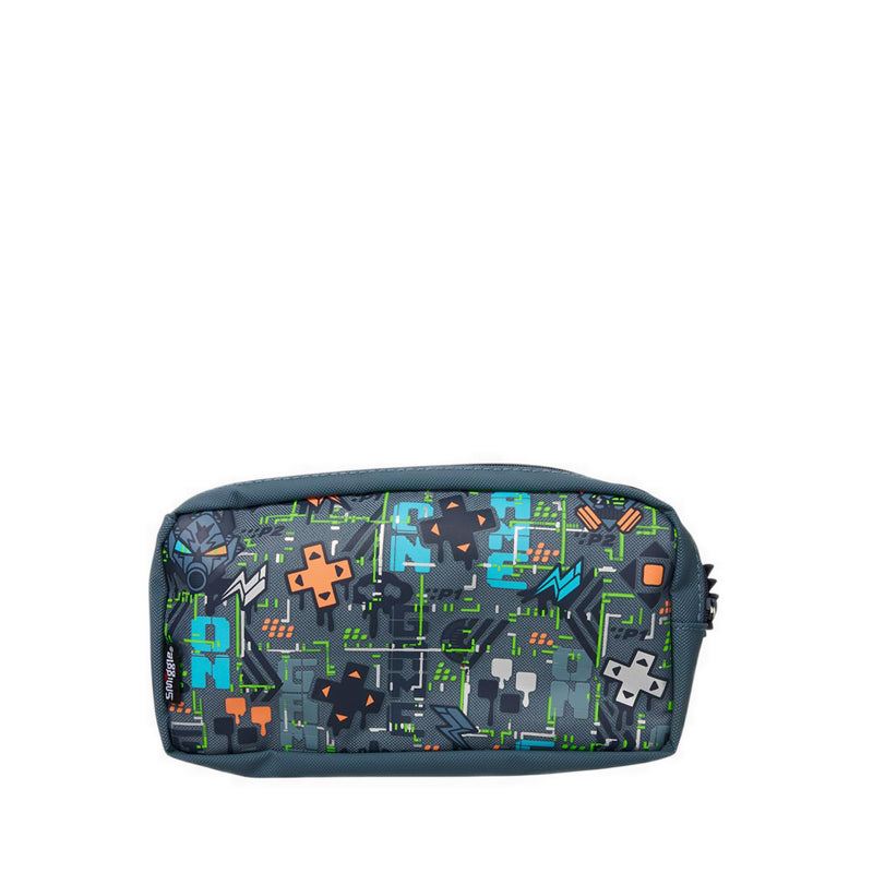 Smiggle Trailblazer Character Pocket Pencil Case - IGL457062GRY