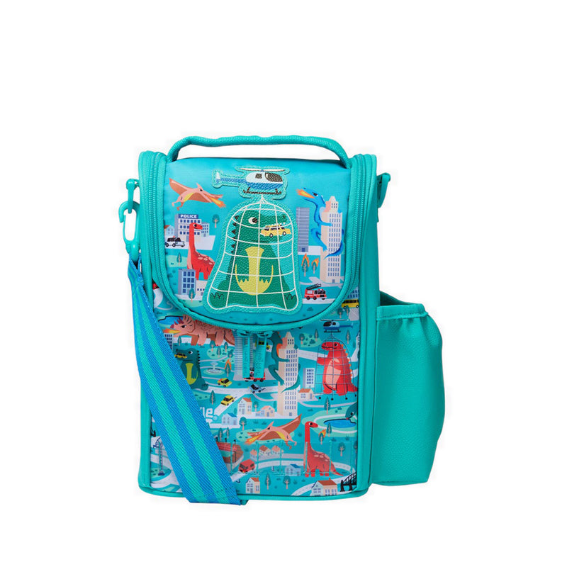 Smiggle Lunch Box Strap Junior Id Adventurous - IGL457108GRN