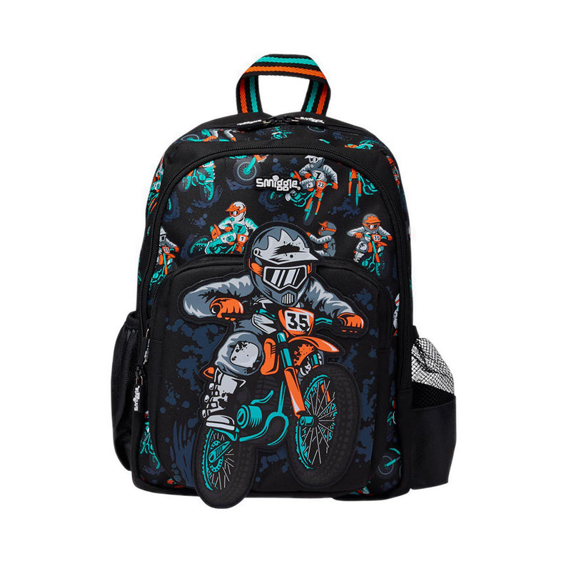 Smiggle Bag Backpack Junior Character Adventurous - IGL457111BLK