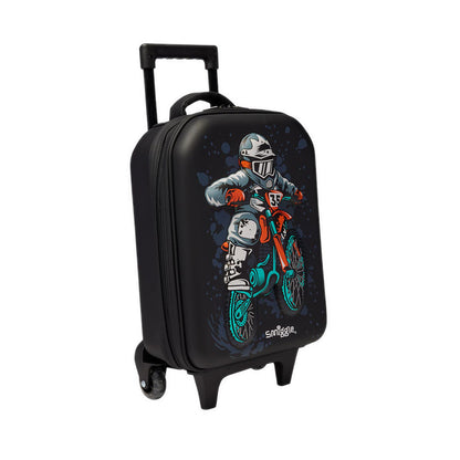 Smiggle Bag Trolley Htop Junior Adventurous - IGL457112BLK