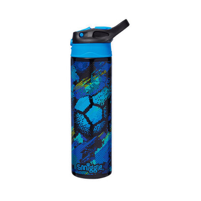 Smiggle Trailblazer Stainless Steel Flip Drink Bottle 520Ml - IGL457117BLK