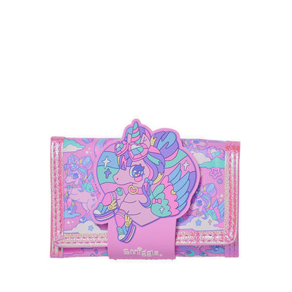 Smiggle Trailblazer Character Wallet With Lanyard - IGL457118PNK