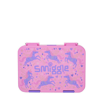 Smiggle Lunch Box Bento Med Happy Adventurous - IGL457124PNK