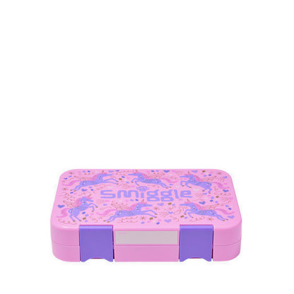 Smiggle Lunch Box Bento Med Happy Adventurous - IGL457124PNK