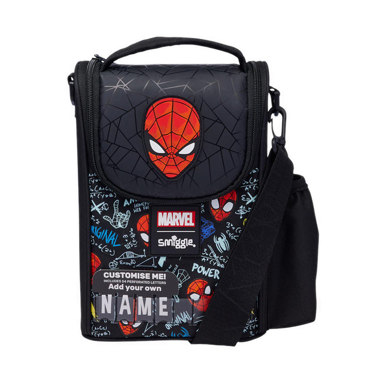 Smiggle Lunch Box Strap Jnr Id Spidey - IGL457135BLK