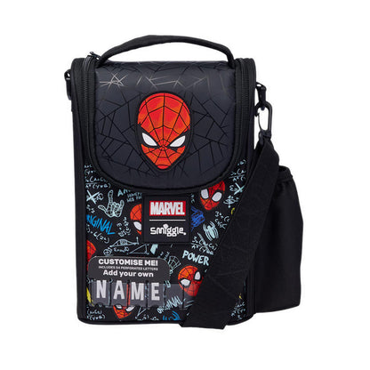 Smiggle Lunch Box Strap Jnr Id Spidey - IGL457135BLK
