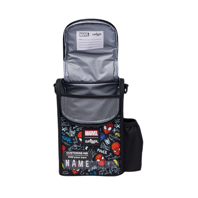 Smiggle Lunch Box Strap Jnr Id Spidey - IGL457135BLK