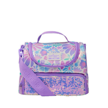 Smiggle Lunch Box Dbl Strap Lge Bloom - IGL457139MIX