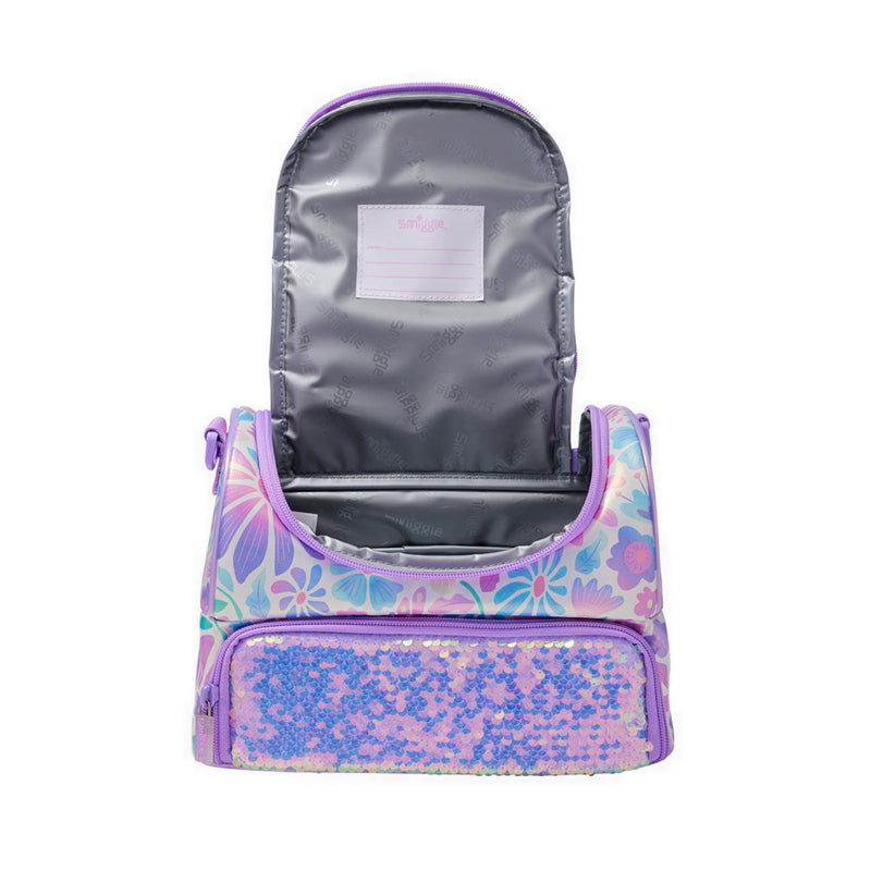 Smiggle Lunch Box Dbl Strap Lge Bloom - IGL457139MIX