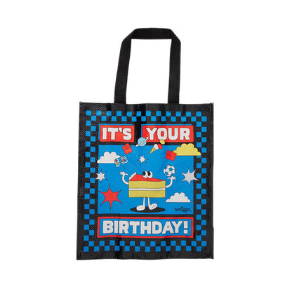 Smiggle Birthday Cake Medium  Reuse Me Bag - IGL457151BLK