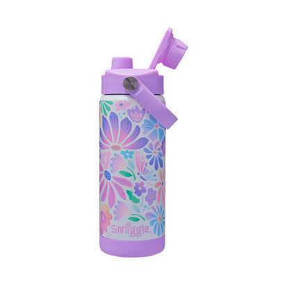 Smiggle Bottles Steel Sqgl Flo 550 Bloom - IGL457369MIX