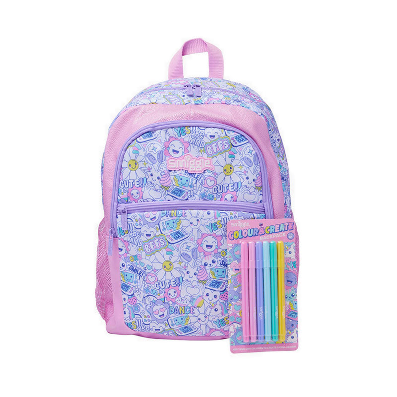 Smiggle BAG BP DIY PLAY ZONE - IGL457422PNK