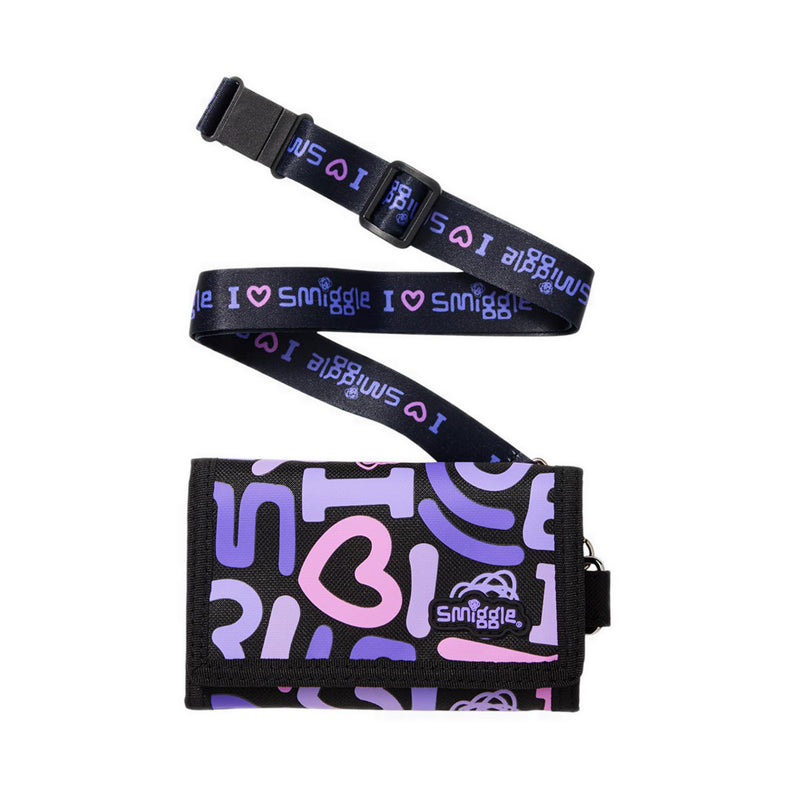 Smiggle Smiggler 4 wallet with lanyard - IGL457429BLM