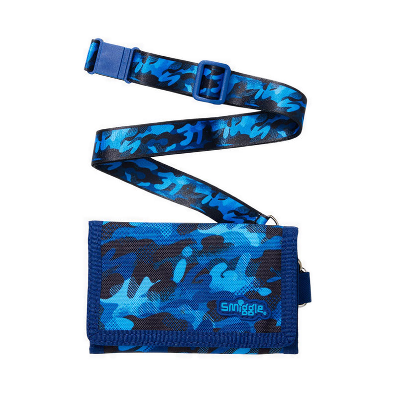 Smiggle Smiggler 4 wallet with lanyard - IGL457429NAV