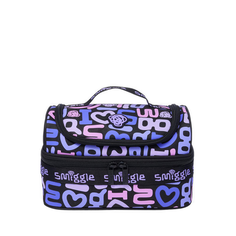 Smiggle Smiggler 4 double decker lunchbox - IGL457448BLM