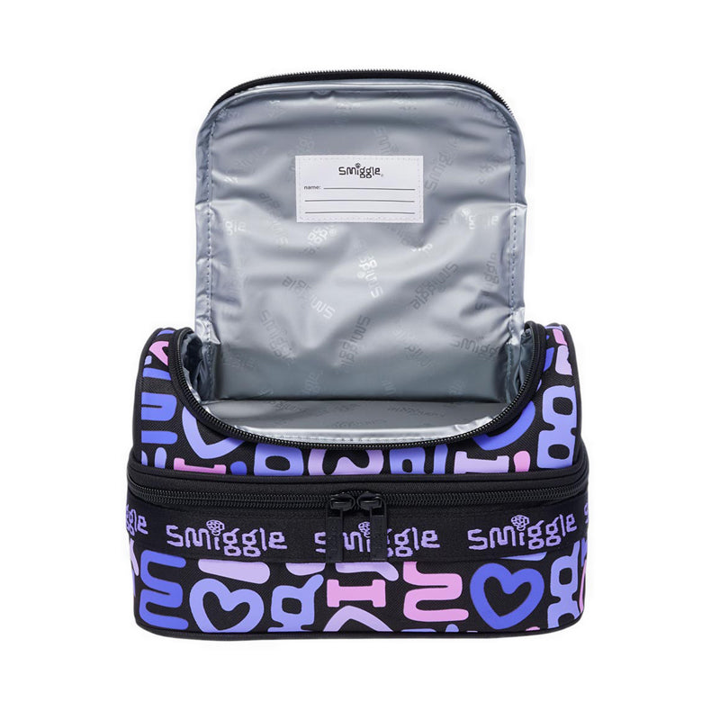 Smiggle Smiggler 4 double decker lunchbox - IGL457448BLM