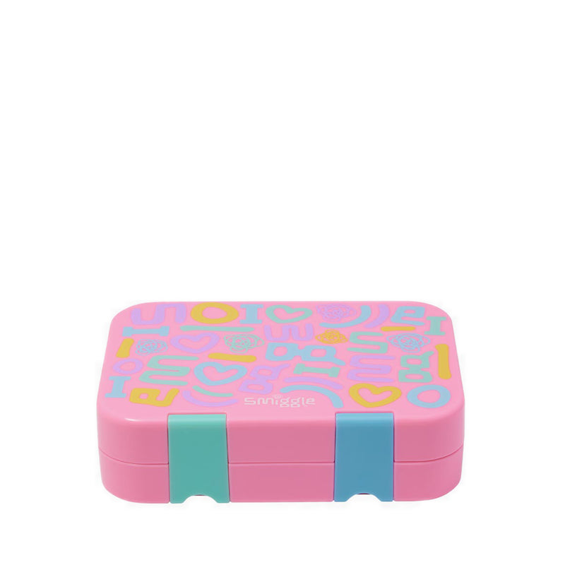 Smiggle Smiggler 4 Small  Happy Bento Lunchbox - IGL457449PTL