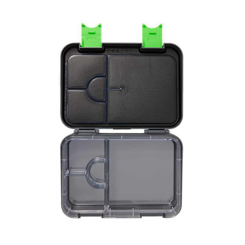 Smiggle Smiggler 4 Medium Happy Bento Lunchbox - IGL457451BLK