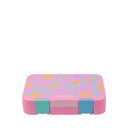 Smiggle Smiggler 4 Medium Happy Bento Lunchbox - IGL457451PTL