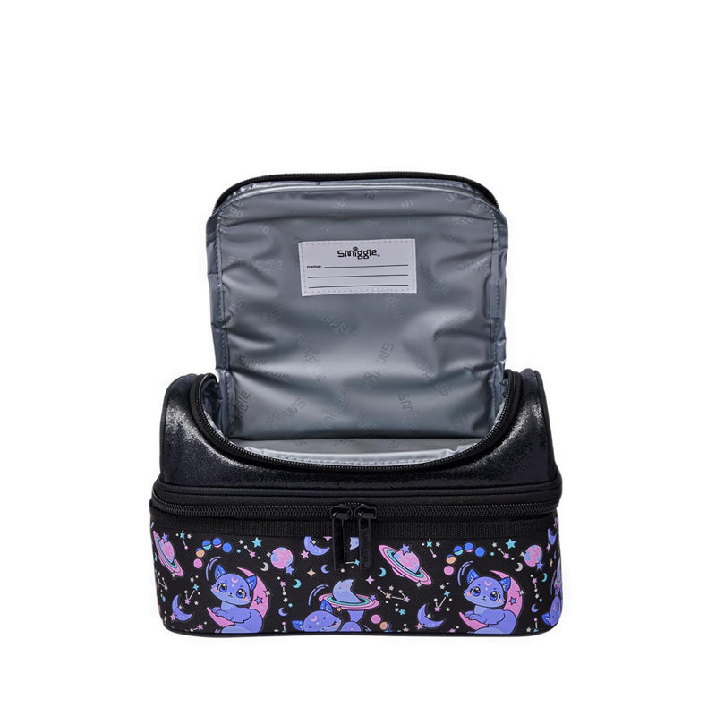 Smiggle Bright Eyes Double Decker Lunchbox - IGL457459BLM