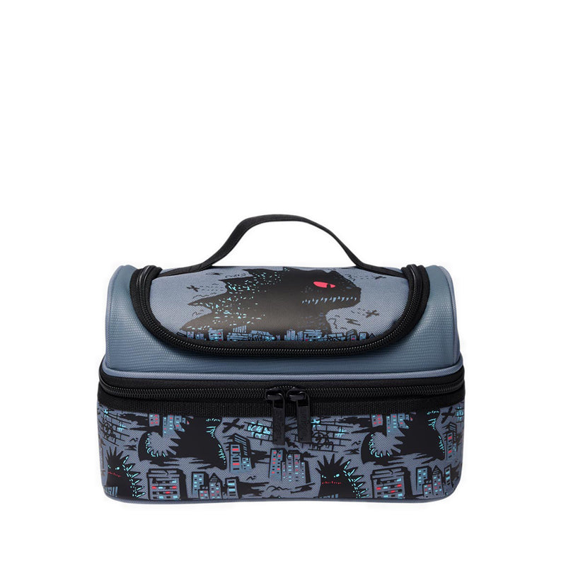 Smiggle Bright Eyes Double Decker Lunchbox - IGL457459GRY